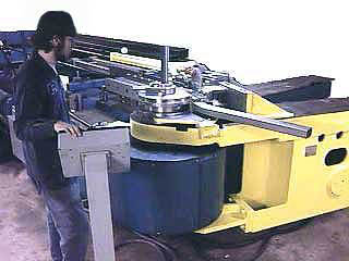 Auto Weld Chassis Employee Bending Frames